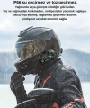 D2-6x 1000m Mesafeli 6 Kanallı İntercom Bluetooth Motosiklet Kask Kulaklığı İntercom Kulaklık