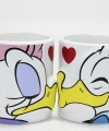 Donald Ve Daisy Duck 2li Öpüşen Çift Kupa Bardak Seti Alk4539