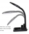 Esnek 5x /10x,40 Led Işıklı Büyüteç ,lamba  Büyüteç Okuma, Çalışma Lehim Masa Lambası A808