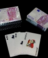 Euro Tasarımlı Gümüş İskambil Oyun Kartı Alk2812