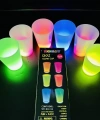 Glow Partisi Bardakları 6 Renk 6 Adet 1.5 Oz 4.5 X 6.5 Cm
