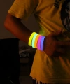 Glow Partisi Fosforlu Ekstra Kalın Bileklik 6 Renk 6’lı Set – Baskı Yapılabilir