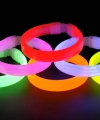 Glow Partisi Fosforlu Ekstra Kalın Bileklik 6 Renk 6’lı Set – Baskı Yapılabilir