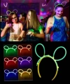 Glow Taç Fosforlu Taç Karışık Renk 12 Adet