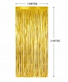Gold Metalize Parti Perdesi 100x200 Cm – Kapı Ve Arka Fon Perdesi