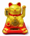 Güneş Enerjili Sallanan Şans Kedisi - Maneki Neko Alk4524