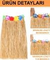 Hawaii Tarzı Hula Eteği – 60 Cm Hasır Naturel Etek