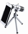 İphone5,5s,i̇phone4.4s Için Alüminyum 14x Optik Zoom Yakından Görüntü Çekme Dürbün