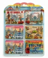 İstanbul Temalı Ahşap Buzdolapı Süsü Magnet 6lı Set Alk5808