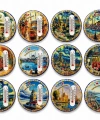 İstanbul Temalı Buzdolapı Süsü Magnet Alk5405