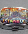 İstanbul Temalı İlaç Kutusu Anahtarlık Alk4371