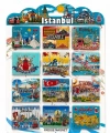 İstanbul Temalı Silikon Buzdolapı Süsü Magnet 12li Set Alk5806