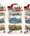 İstanbul Temalı Silikon Buzdolapı Süsü Magnet 3lü Set Alk5811