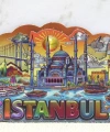 İstanbul Temalı Silikon Buzdolapı Süsü Magnet Alk5376