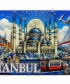 İstanbul Temalı Silikon Buzdolapı Süsü Magnet Alk5379