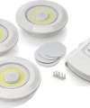 Kablosuz Uzaktan Kumandalı 3lü Led Lamba Seti