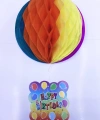 Kağıt Süs Happy Birthday Dekor 55 Cm-0748