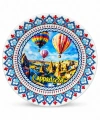 Kapadokya Temalı Seramik Magnet Alk5857