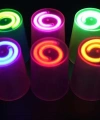 Karanlıkta Yanan Gece Işığı Mega Glow Bardaklar 8 Adet 8.5 X 10.5 Cm