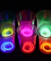Karanlıkta Yanan Gece Işığı Mega Glow Bardaklar 8 Adet 8.5 X 10.5 Cm