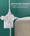 Katlanır Priz  3 Gözlü