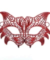 Kırmızı Dantel Masquerade Maskesi 8 No