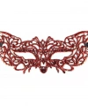 Kırmızı Dantel Masquerade Maskesi 9 No
