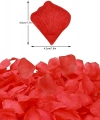 Kırmızı Renk Gül Yaprağı Şekilli Konfeti – 5 Paket 500 Adet