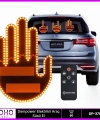 Kumandalı El Şeklinde Led 3 Modlu