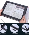 Led Işıklı Kitap  Okuma Büyüteç