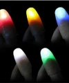 Led Işıklı Renkli Sihirli Parmak Işıklı Parmak Şaka Parmak 1 Adet
