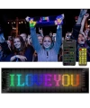 Led Panel Cama Yapışan Telefon Kontrollü Led Ekran Panel 16*64 Led Sayısı