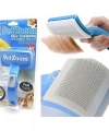 Lüks Basmalı Kedi Köpek Tarağı – Tüy Toplama Ve Temizleme, Ergonomik, Kolay Kullanım