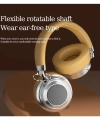 Metal Kulak Üstü Kablosuz Bluetooth Kulaklık Hybrid Anc Type-c Hızlı Şarj Bluetooth 6.0