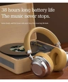 Metal Kulak Üstü Kablosuz Bluetooth Kulaklık Hybrid Anc Type-c Hızlı Şarj Bluetooth 6.0