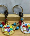 Metal Lotus Tılsımlı Şans Anahtarlık Alk4460