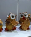Müzisyen Baykuşlar Biblo 4lü Set