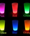 Neon Parti Glow Bardak 1.5 Oz Karışık Renk 1 Adet Tekli