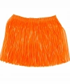 Neon Turuncu Hawaii Parti Eteği 40 Cm