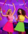 Neon Turuncu Hawaii Parti Eteği 40 Cm