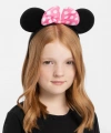 Pembe Fiyonklu Minnie Mouse Tacı Mini Kulak