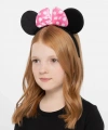 Pembe Fiyonklu Minnie Mouse Tacı Mini Kulak