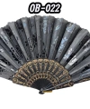 Plastik Kumaş Yelpaze 12li Ob-022