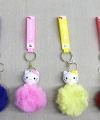 Ponponlu Hello Kitty Anahtarlık Alk4247