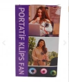 Portatif Işıklı Mini Klipsli Fan