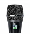Profesyonel Çiftli Kablosuz Mikrofon Seti Karaoke Şarj Edilebilir 50 Metre