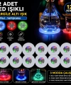 Rgb Led  Altı Işık 12’li Set