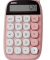 Sevimli Kare Tuşlu 10 Haneli Ldc Ekran Hesap Makinası Pembe