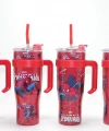Sevimli Spiderman Pipetli Termos & Suluk Alk4713