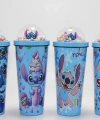 Sevimli Stitch Pipetli Boncuklu Termos & Suluk Alk4708